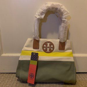 Tory Burch 21129791 Green Khaki Multi Shoulder Bag